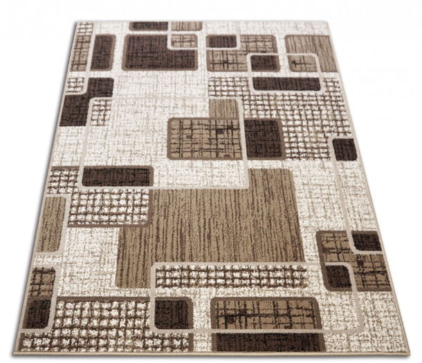 Covor Modern, Luna 1801, Bej/Maro, Diverse Dimensiuni, 1300 gr/mp [2]