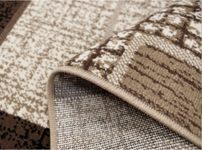 Covor Modern, Luna 1801, Bej/Maro, Diverse Dimensiuni, 1300 gr/mp [3]