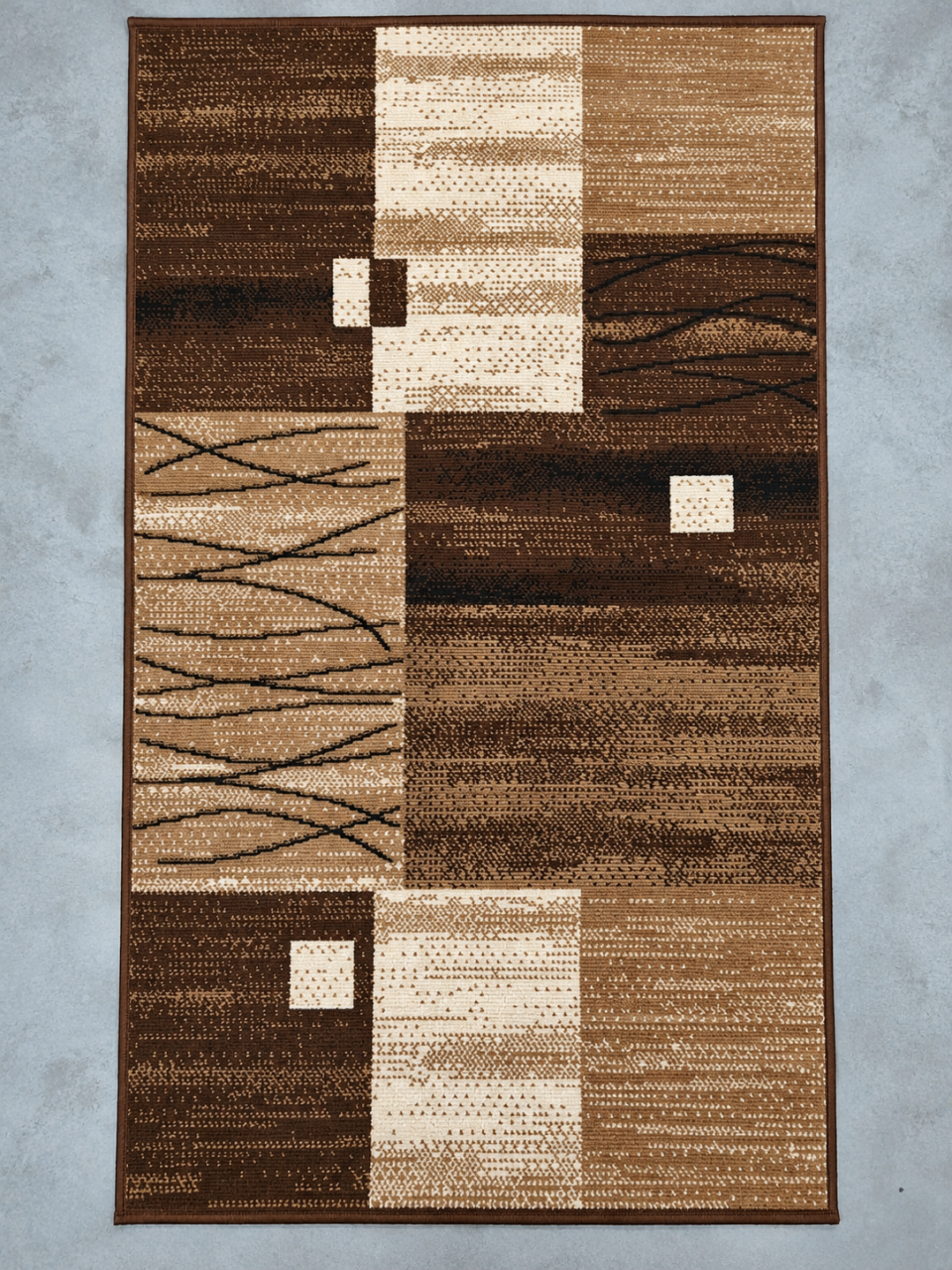 Covor Modern, Luna 1805, Bej/Maro, Diverse dimensiuni [2]
