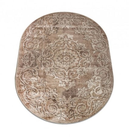 Covor Modern, Mira 24016, Bej, Oval, Diverse Dimensiuni [2]