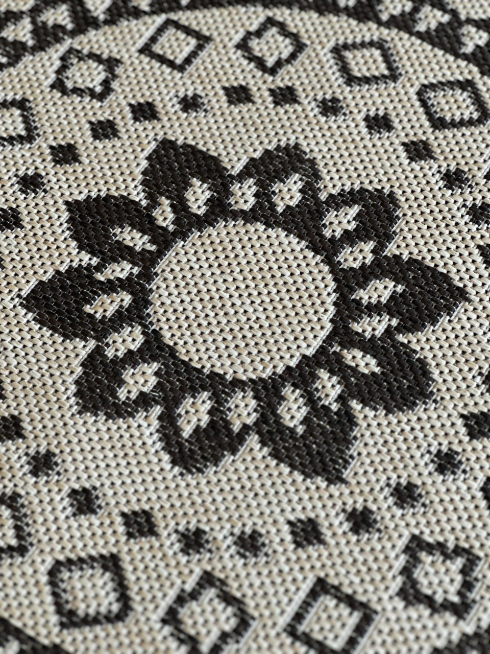 Covor Modern, Natura 19100, Rotund , Bej/Maro, 1500 gr/mp, Diverse Dimensiuni [3]