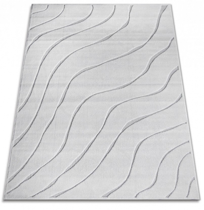 Covor Modern, Oksi 38012, Alb [2]