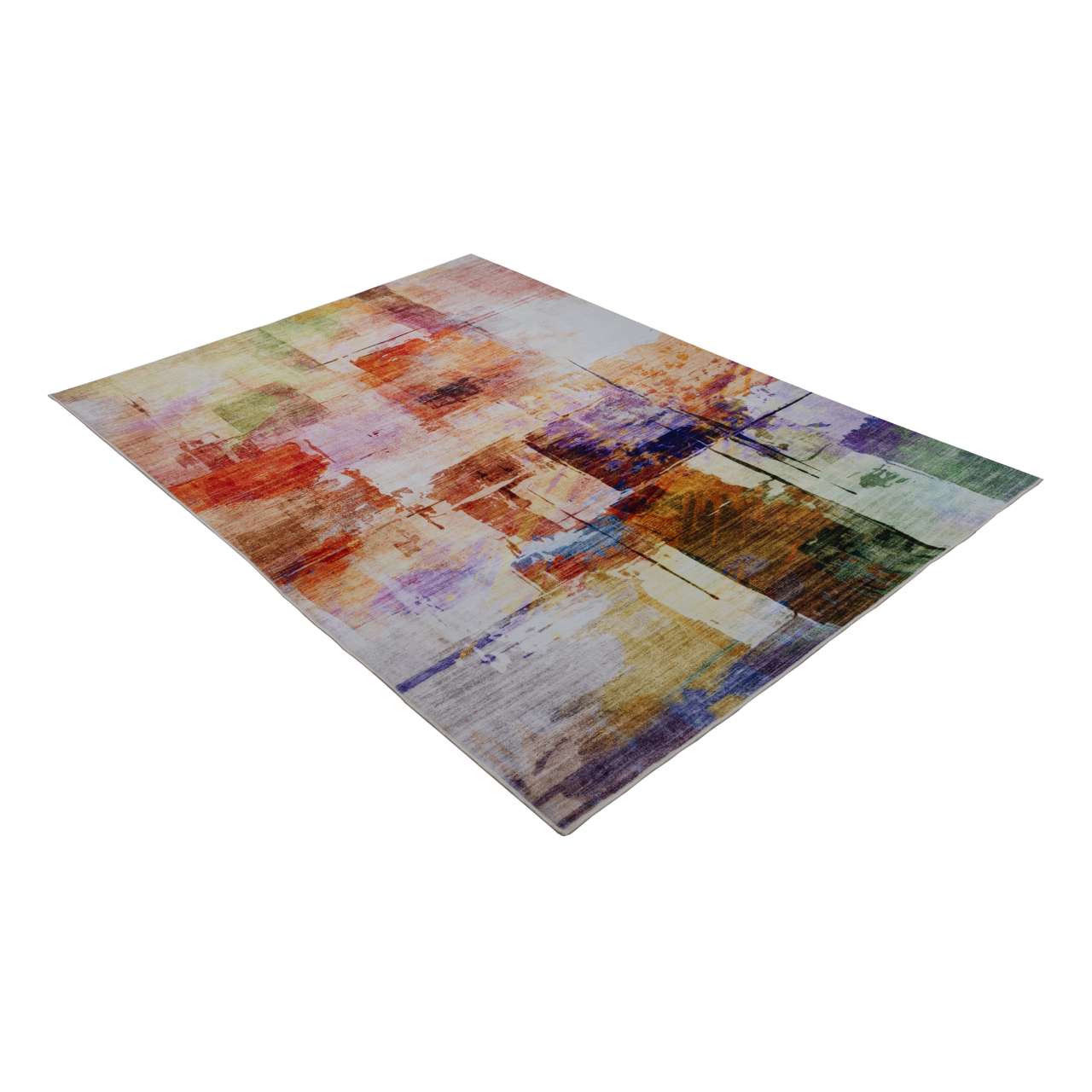 Covor Modern Visionary 134, Multicolor , Inaltime fir 6 mm [4]