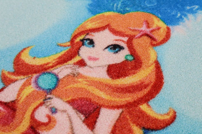 Covor Pentru Copii, Antiderapant, Mica Sirena, 1275 gr/mp [6]