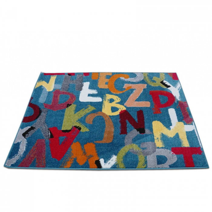 Covor Pentru Copii, Kolibri Litere, Multicolor, 120x170 cm, 2300 gr/mp [4]