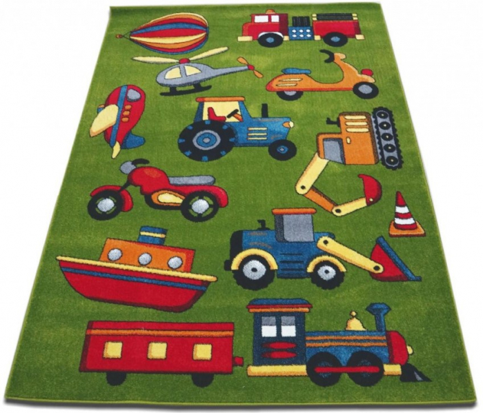 Covor Pentru Copii, Kolibri 11242, Verde, 160x230 cm, 2200 gr/mp [2]