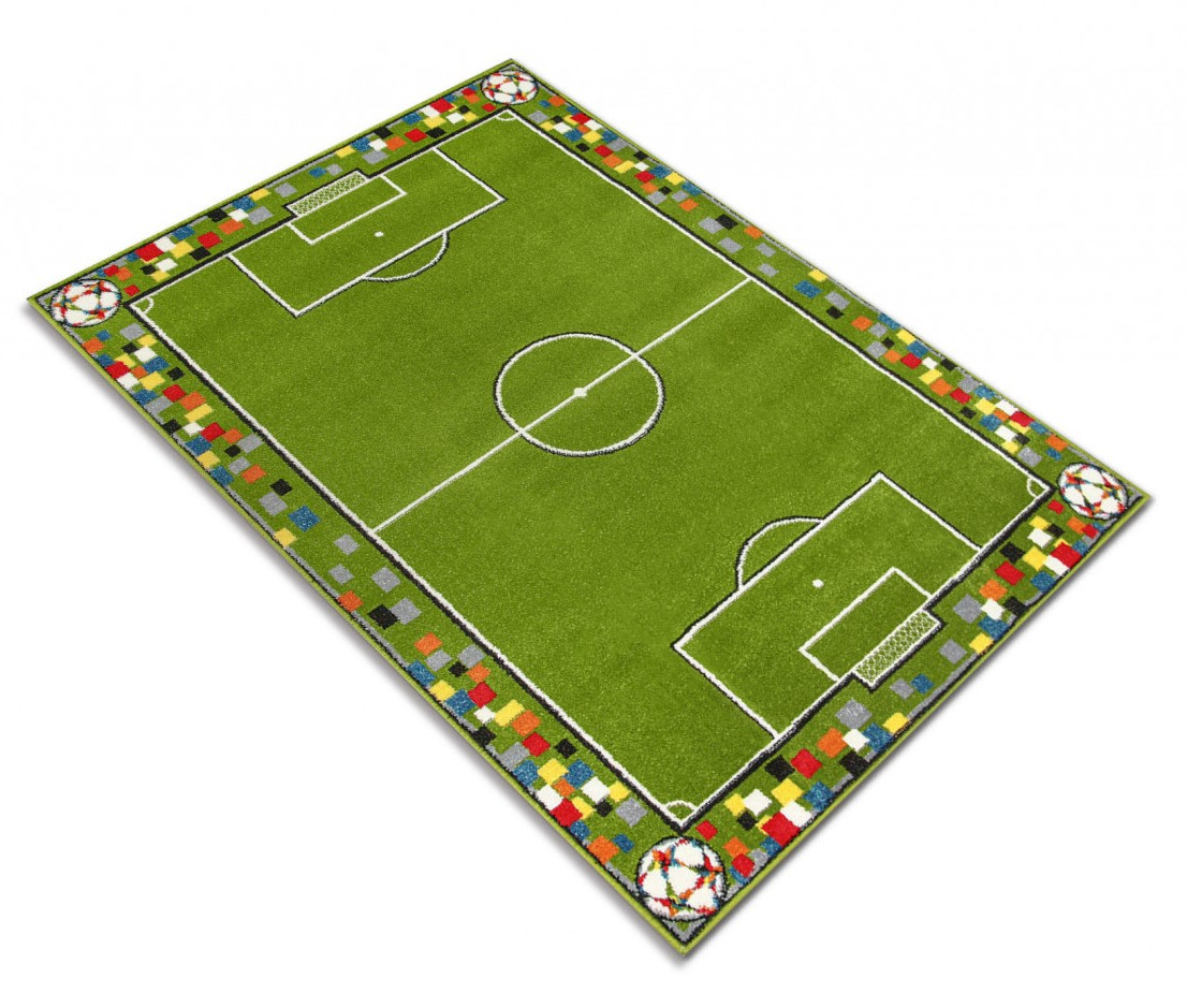 Covor Pentru Copii, Kolibri Teren Fotbal, 11118, Diverse Dimensiuni, 2200 gr/mp [8]