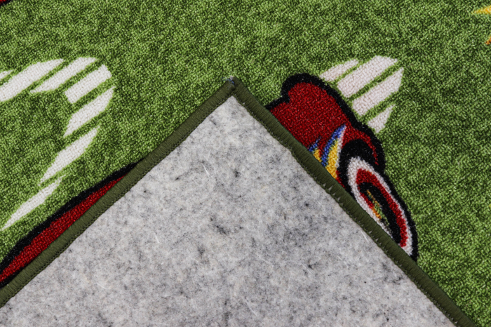 Covor Pentru Copii, Print 1167, Verde, Suport Pasla [6]