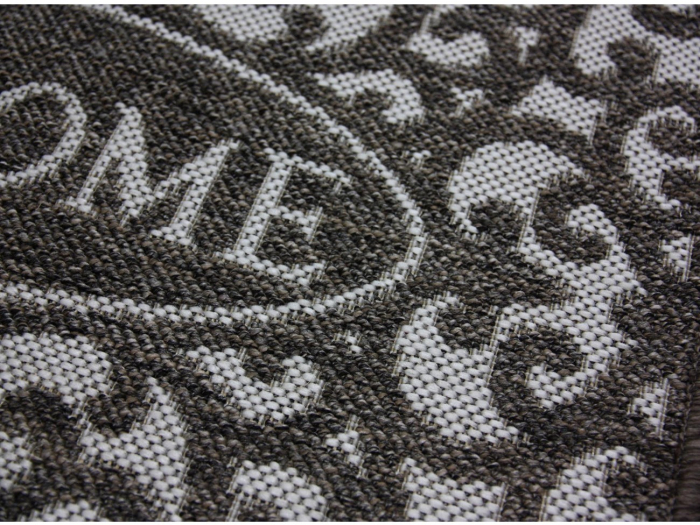 Covor Pentru Usa Intrare, Flex 19141-80, Antiderapant, Gri, 50x80 cm [3]