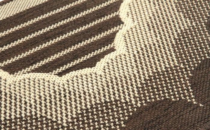 Covor Pentru Usa Intrare, Flex 19162-91, Antiderapant, Maro, 50x80 cm [2]