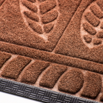 Covor Pentru Usa Intrare, Model Syntetic , Antiderapant, Maro, Diverse Dimensiuni [2]