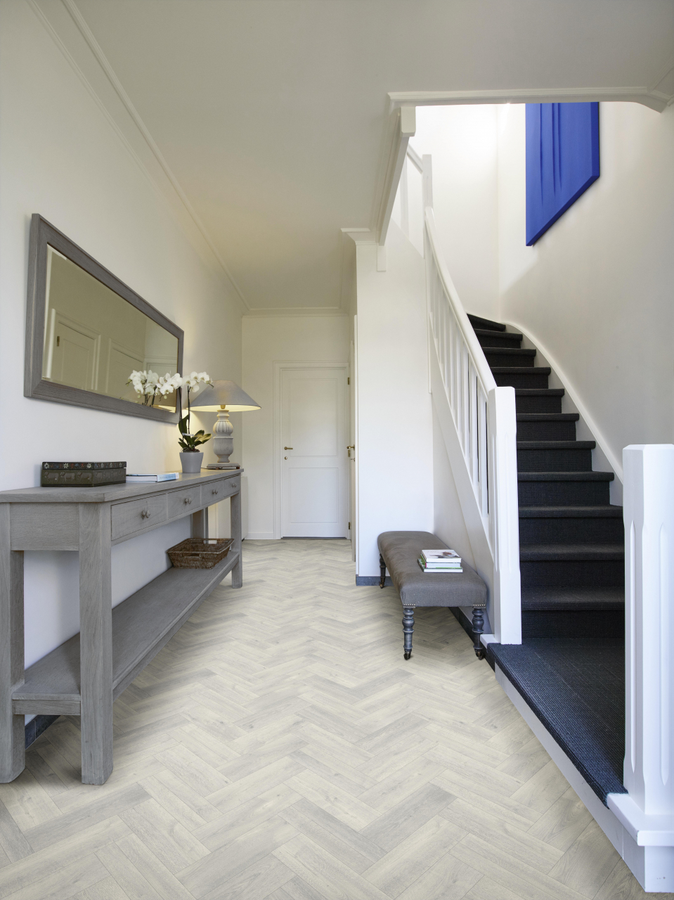 Linoleum Model Mayfair 009S, Latime 200 cm, Gri [2]