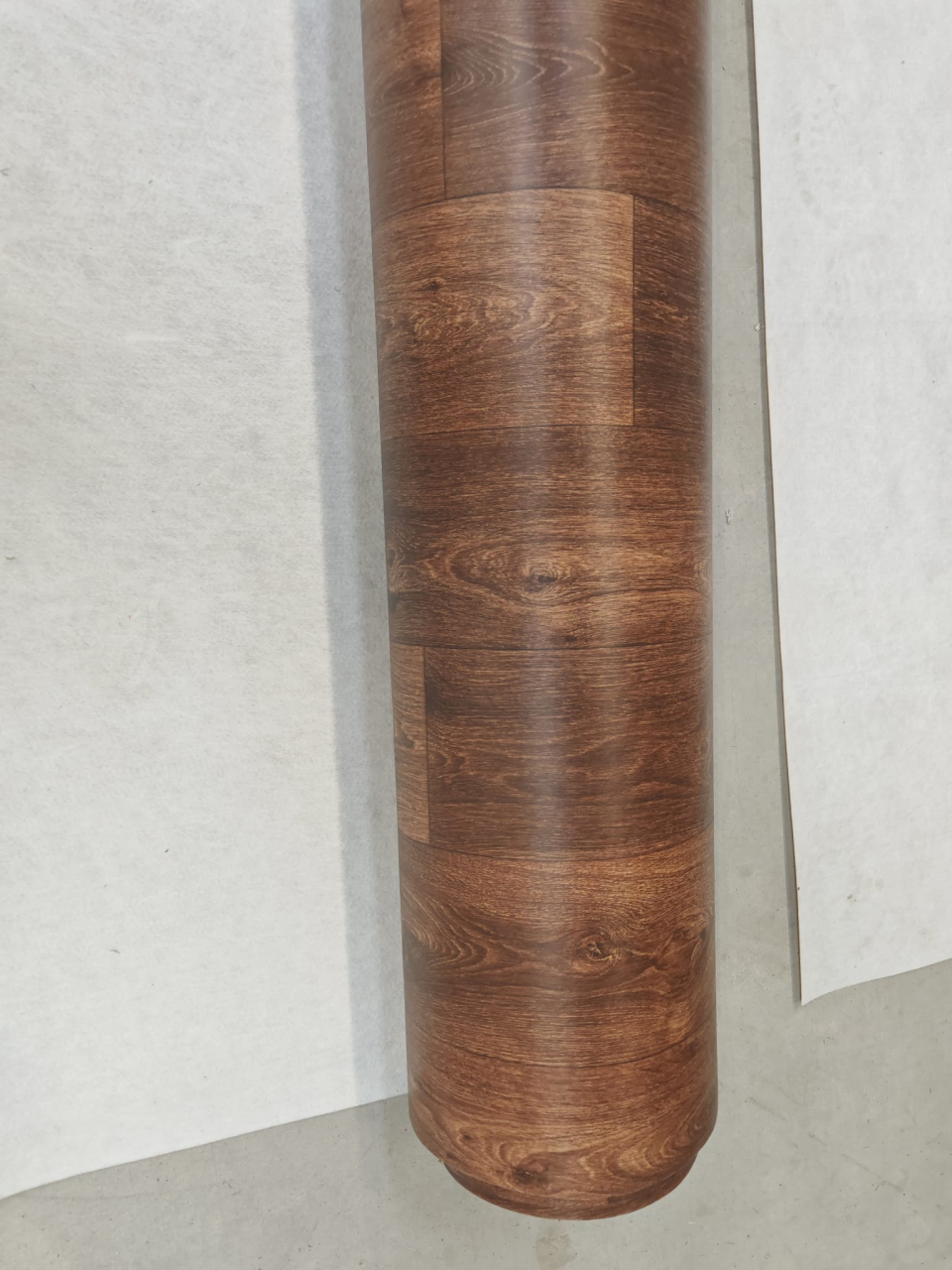 Linoleum PVC, Country Dark Confort, Maro, Latime 2 m, Imitatie Parchet, Suport Pâslă [7]