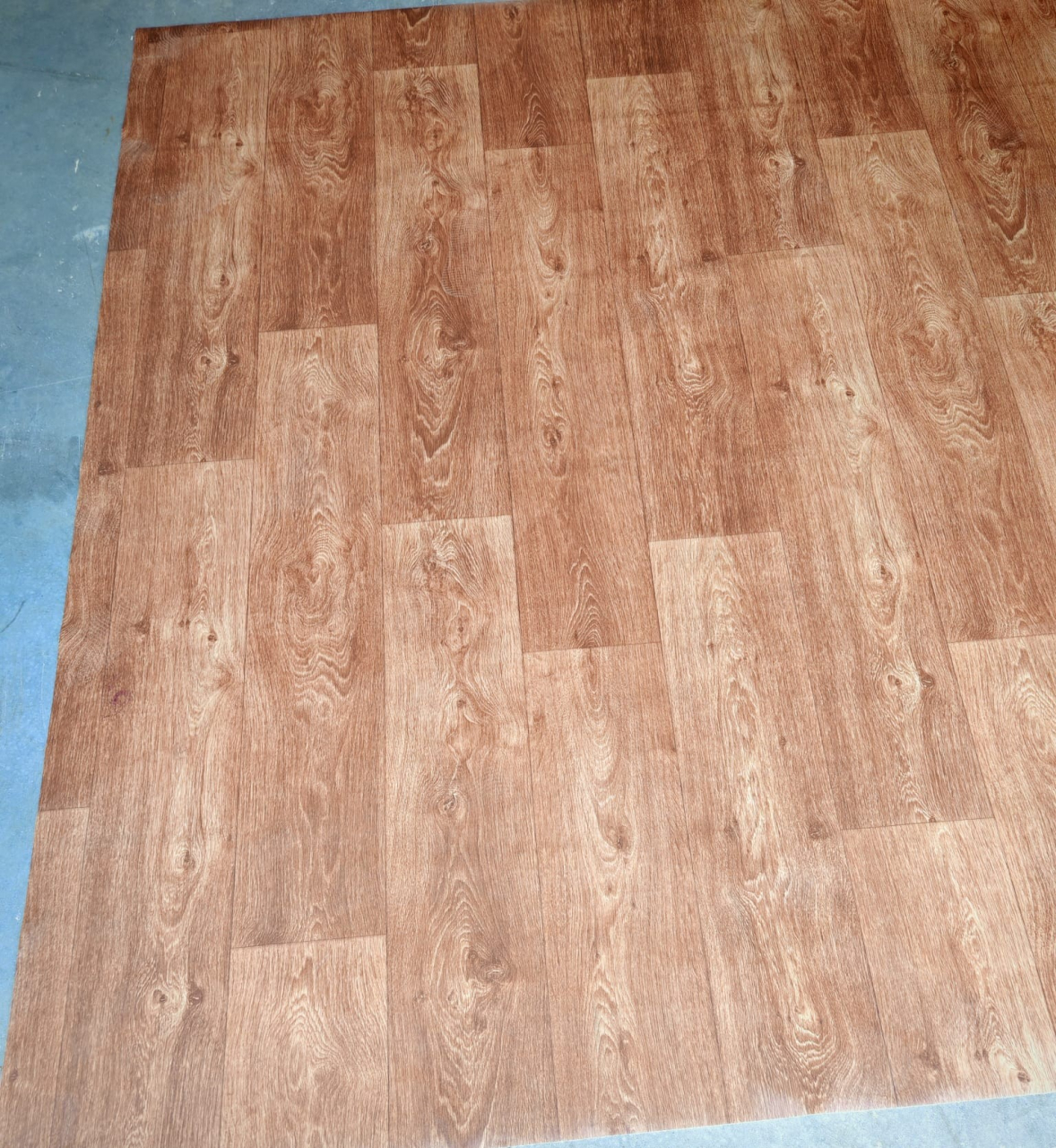 Linoleum PVC, Country Light Confort, Maro Deschis, Latime 2.5 m, Imitatie Parchet, Suport Pâslă [5]