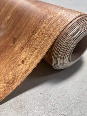 Linoleum PVC, Country Light Confort, Maro Deschis, Latime 2 m, Imitatie Parchet, Suport Pâslă [4]