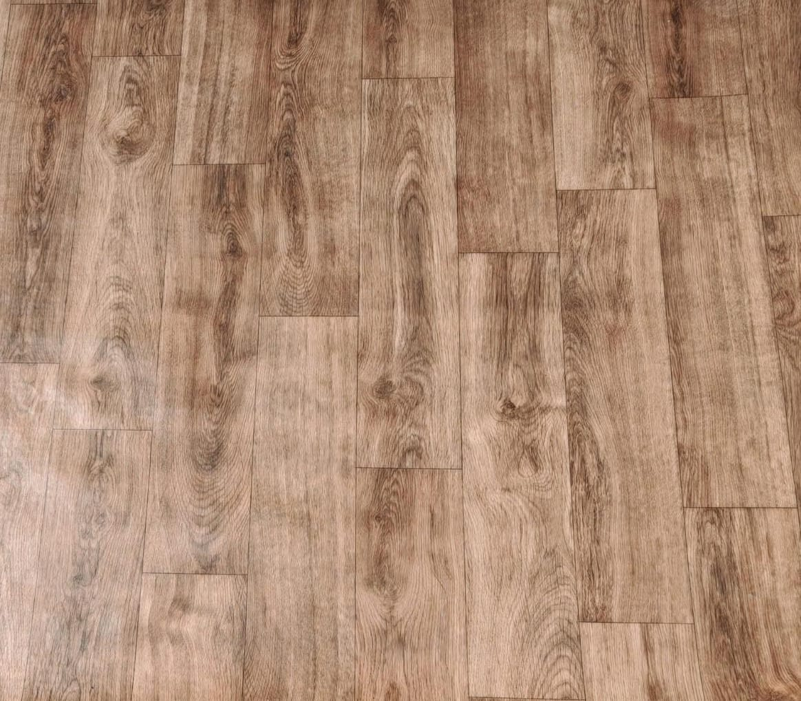 Linoleum PVC, Plank 067 Confort, Maro, Latime 1 m, Imitatie Parchet, Suport Pâslă [3]