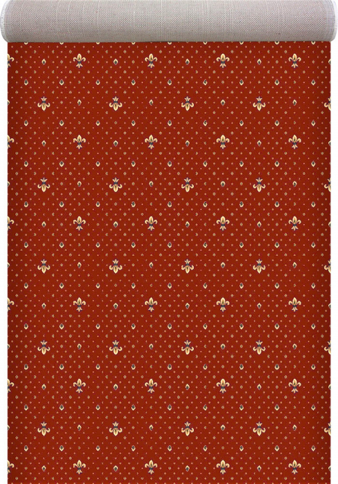 Mocheta Lotos 578-210, Rosu Bordeaux, Latime 200 cm, Diverse Lungimi [7]