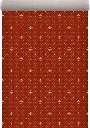 Mocheta Lotos 578-210, Rosu Bordeaux , Latime 400 cm, Diverse Lungimi [3]