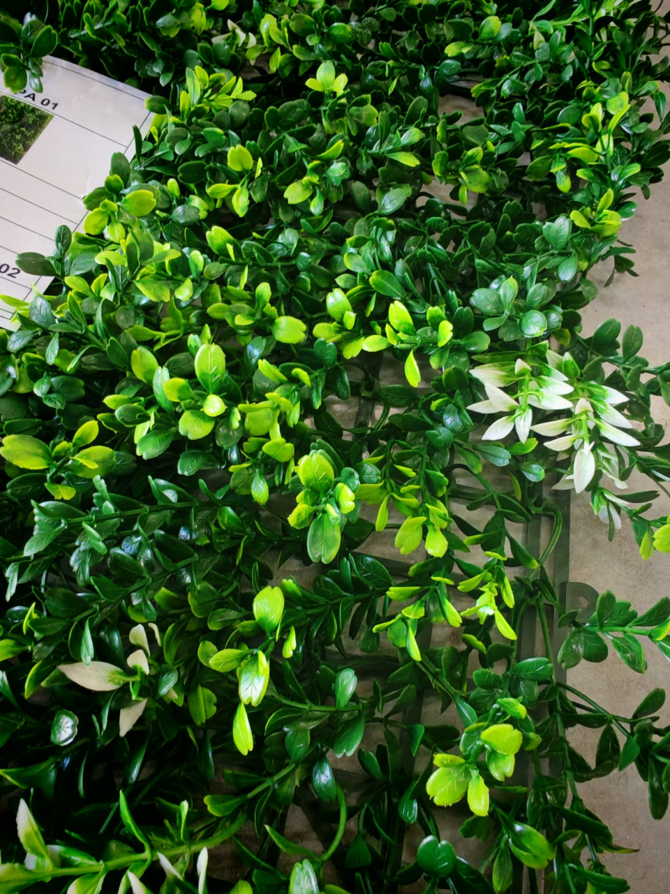 Panou Decorativ Verde Artificial A019 , 50x50 cm [5]