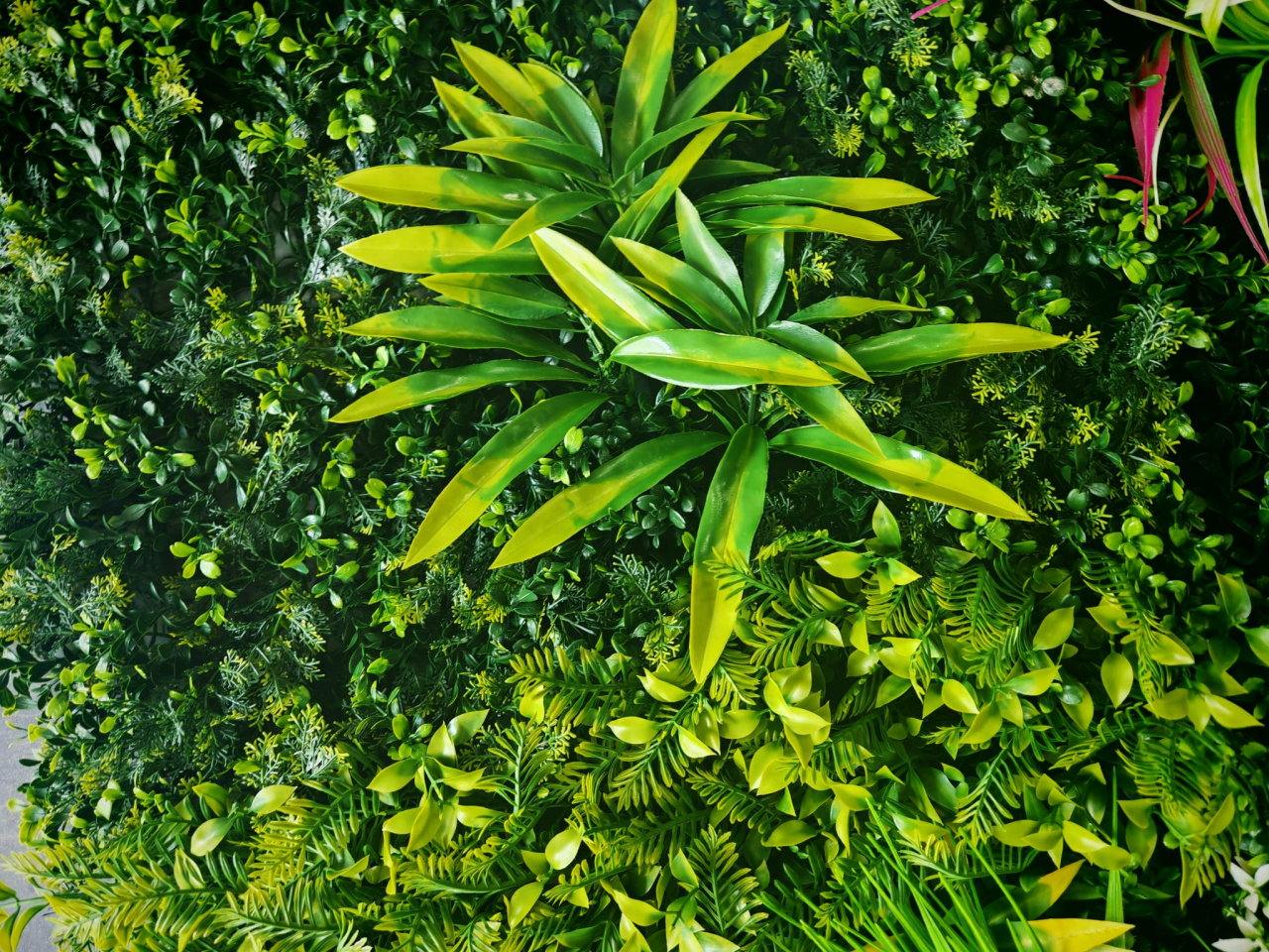 Panou Decorativ Verde Artificial B017 , 100x100 cm [7]