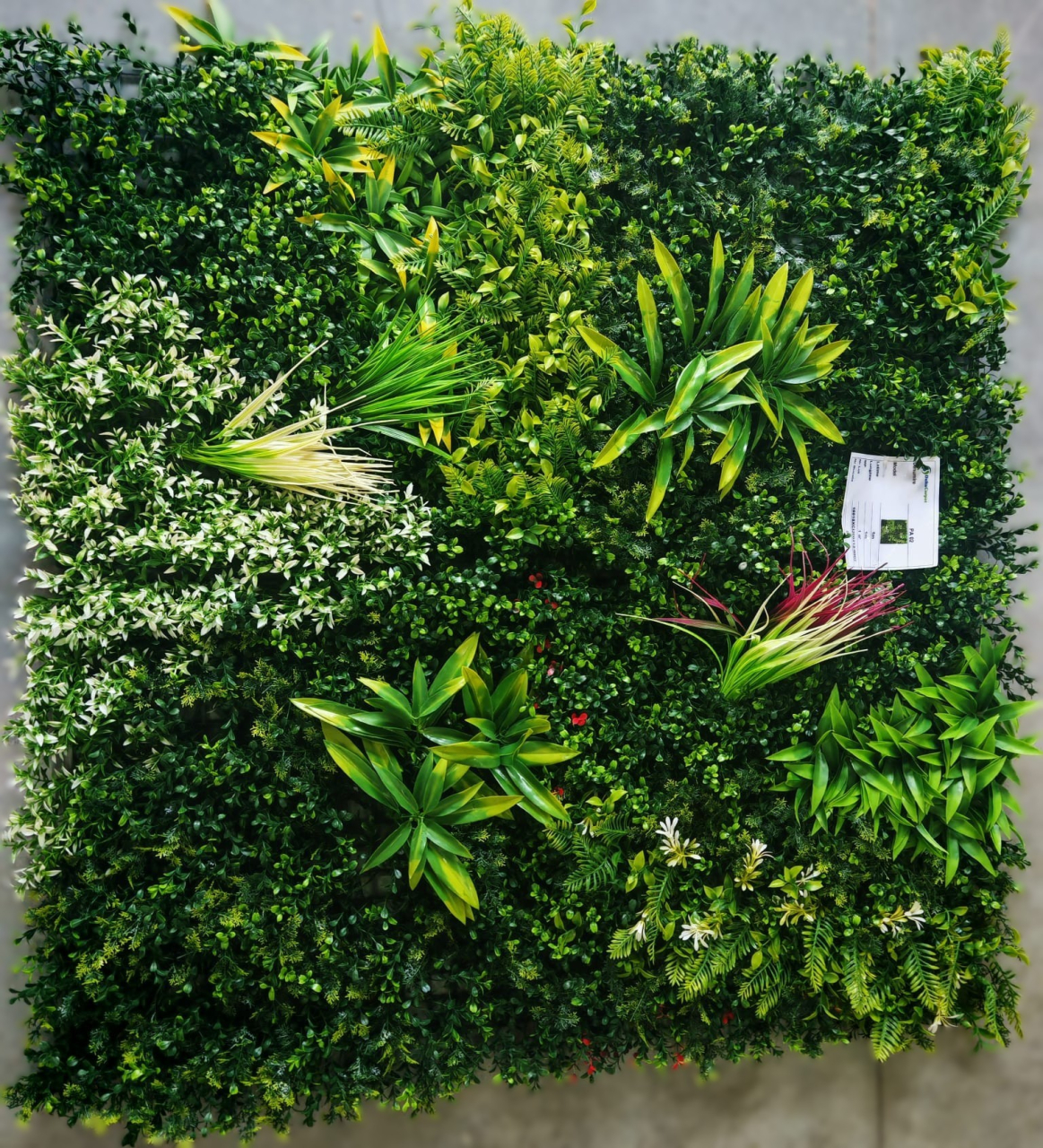Panou Decorativ Verde Artificial B017 , 100x100 cm [3]