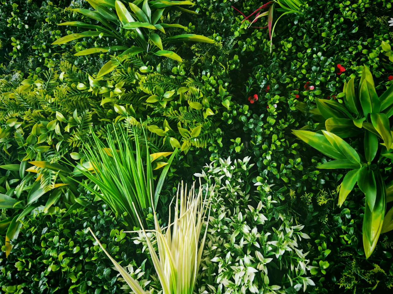 Panou Decorativ Verde Artificial B017 , 100x100 cm [4]