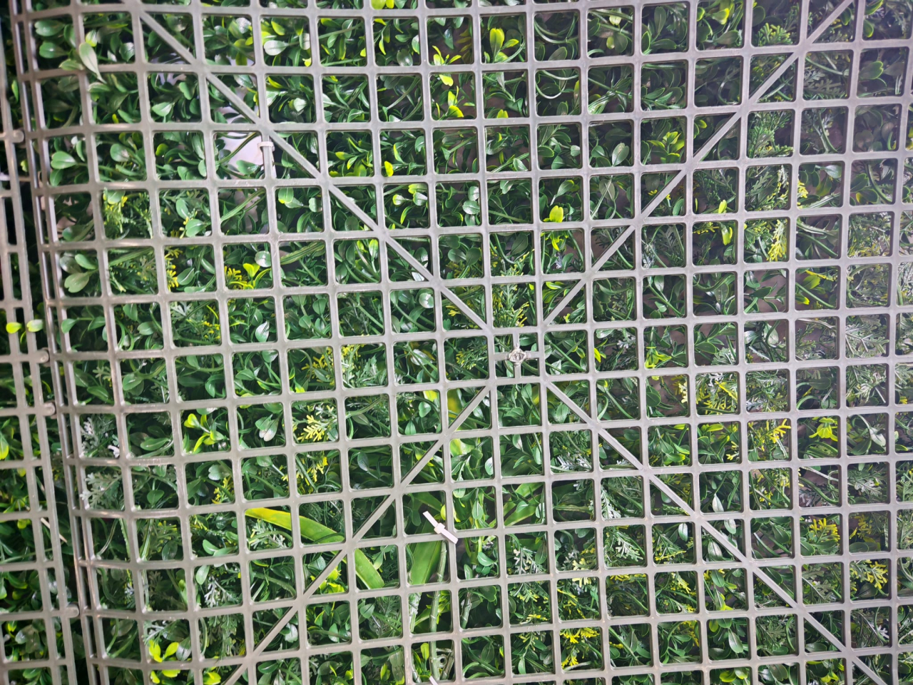 Panou Decorativ Verde Artificial B017 , 100x100 cm [10]