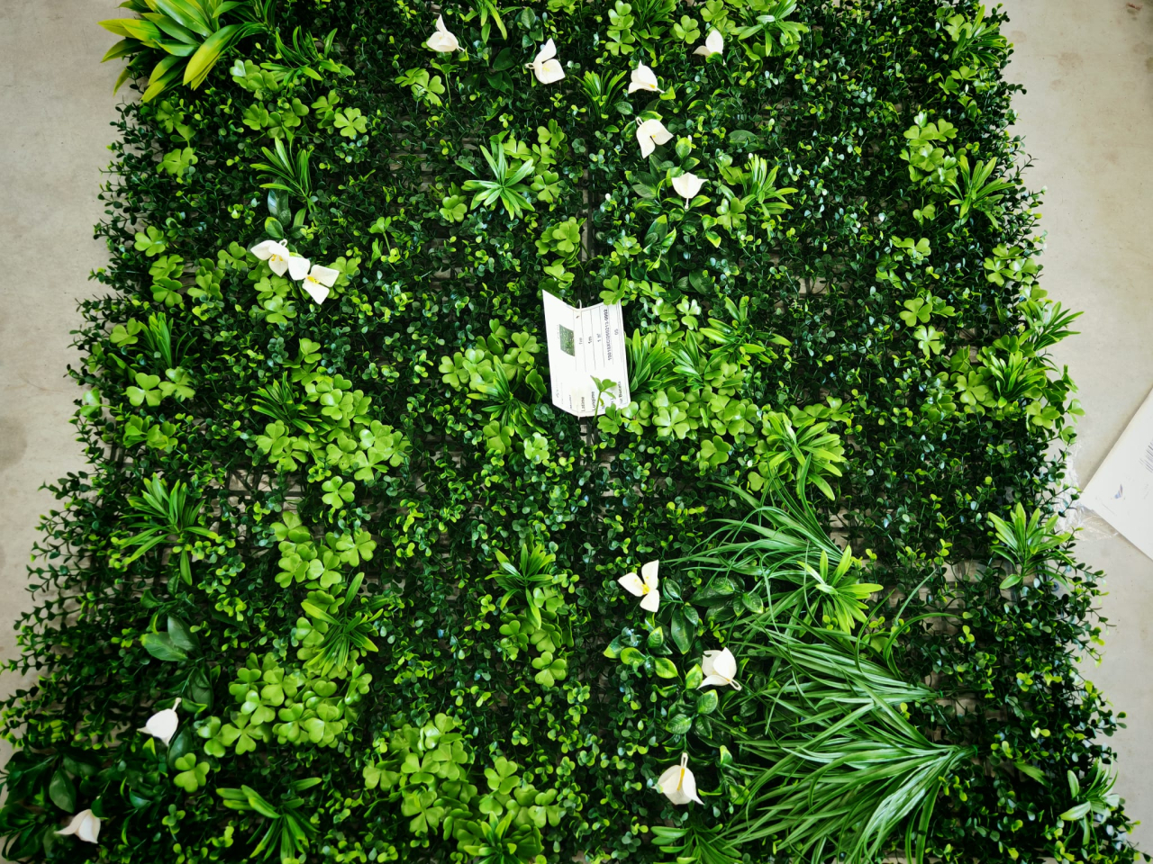 Panou Decorativ Verde Artificial B018 , 100x100 cm [4]