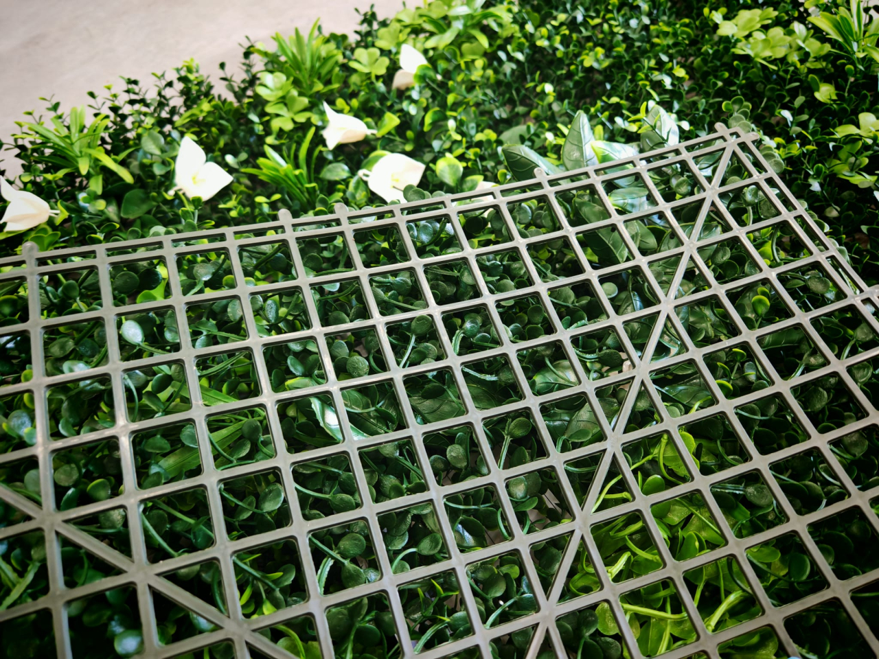 Panou Decorativ Verde Artificial B018 , 100x100 cm [12]