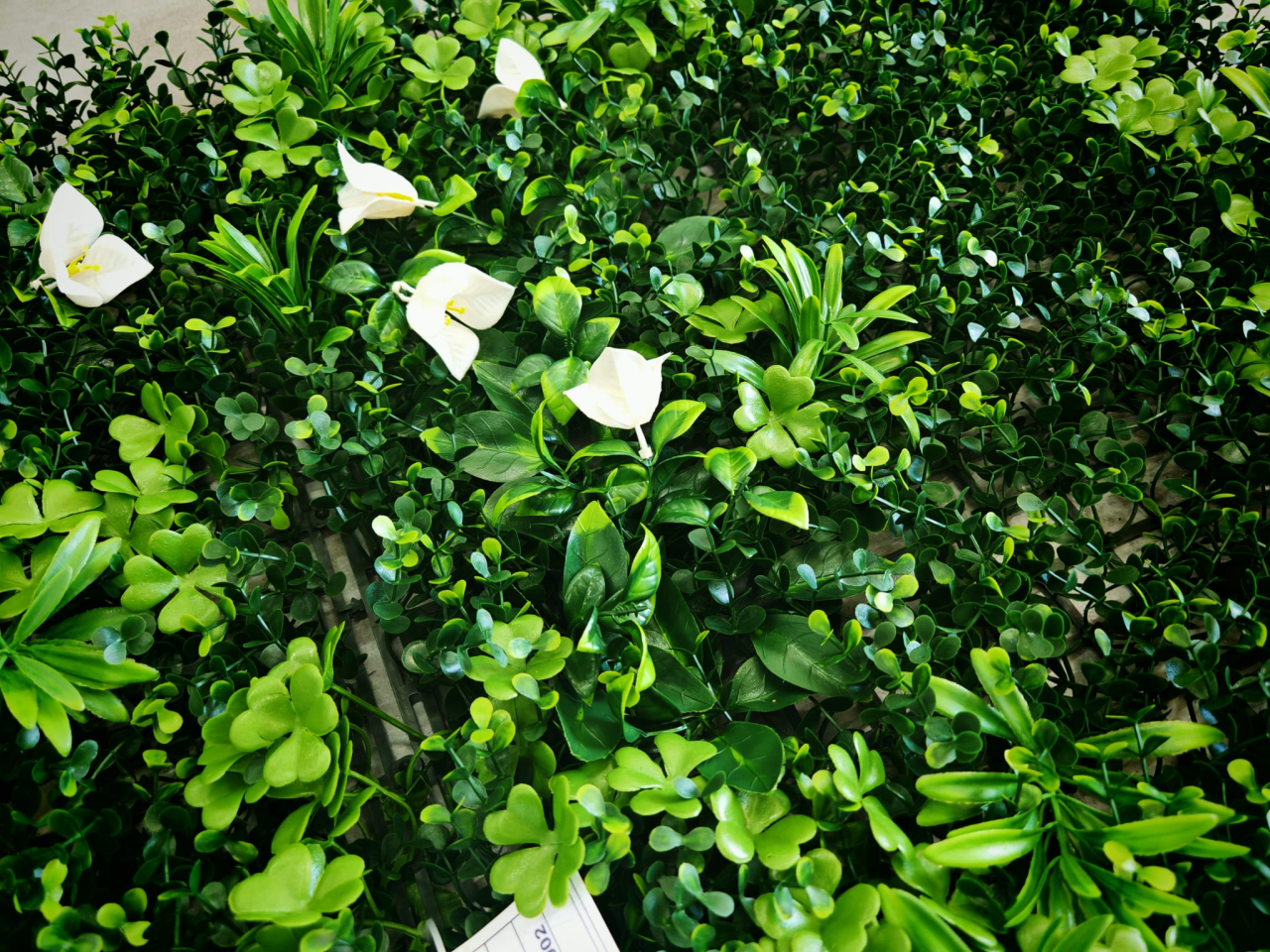 Panou Decorativ Verde Artificial B018 , 100x100 cm [11]
