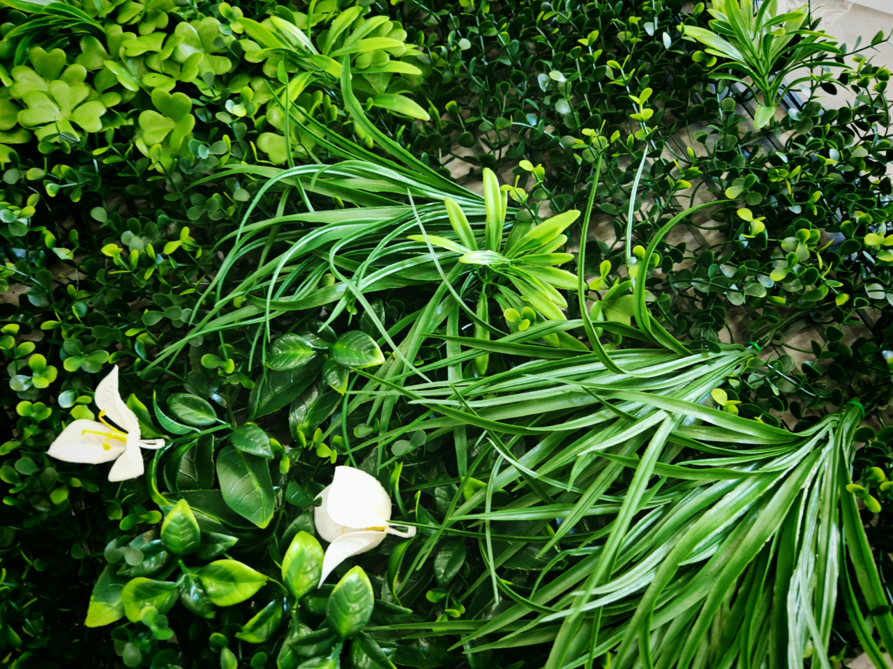 Panou Decorativ Verde Artificial B018 , 100x100 cm [10]