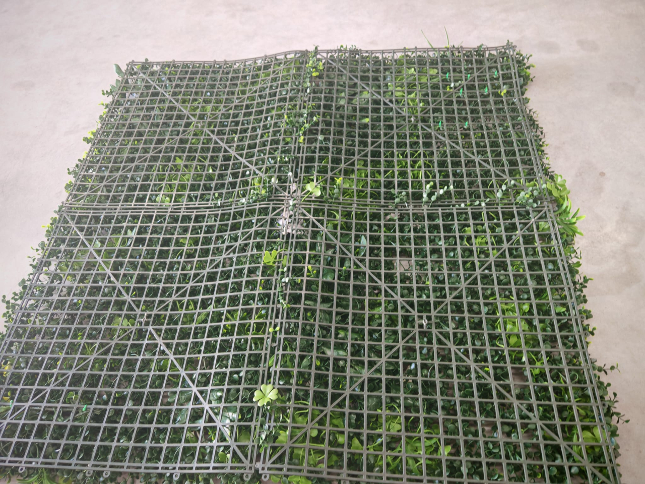 Panou Decorativ Verde Artificial B018 , 100x100 cm [6]