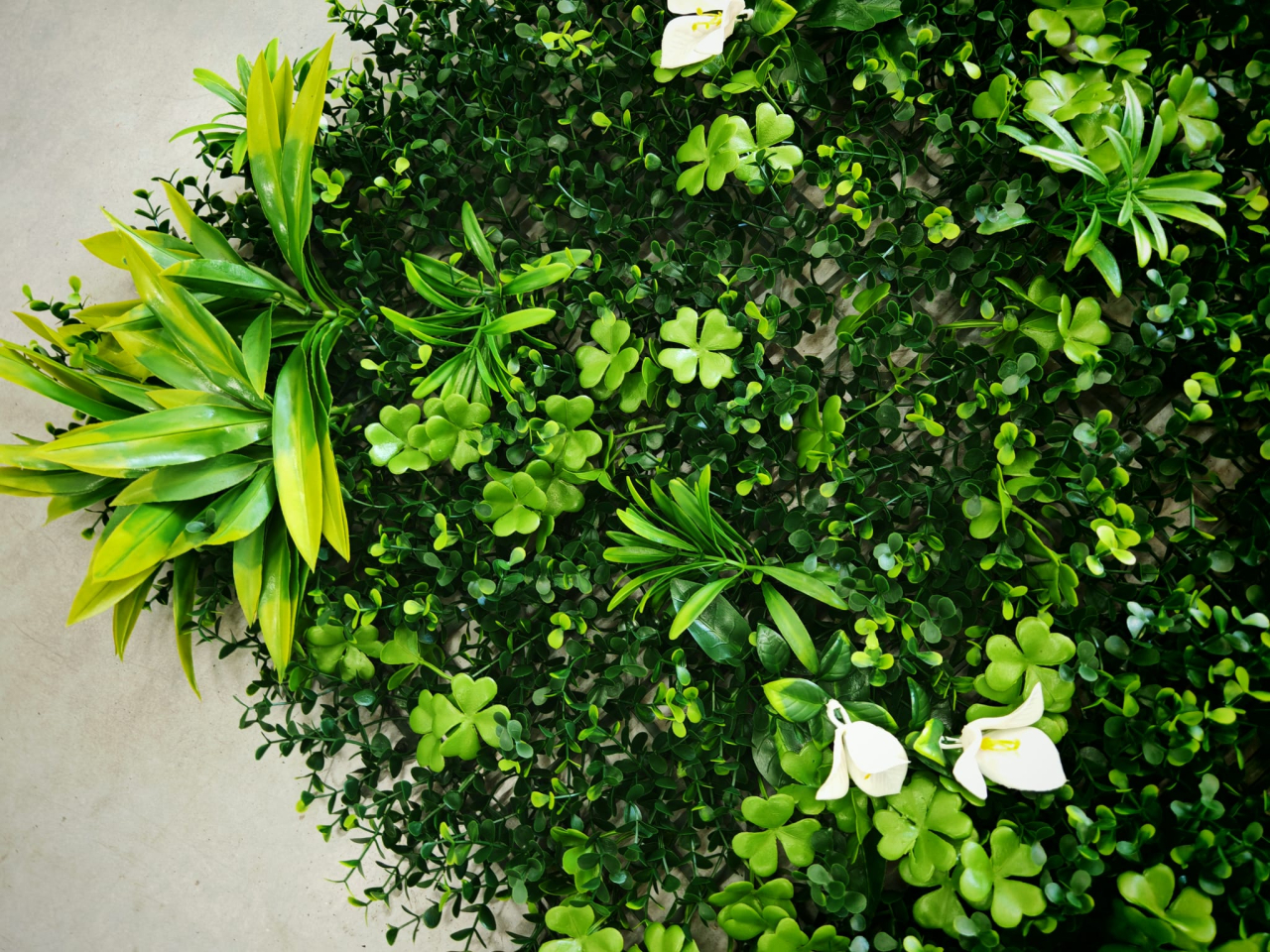 Panou Decorativ Verde Artificial B018 , 100x100 cm [5]