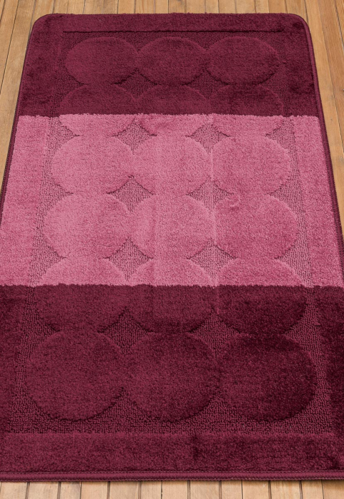 Set 2 covorase baie Edremit Aubergine, 60x100 cm, 50x60 cm [2]