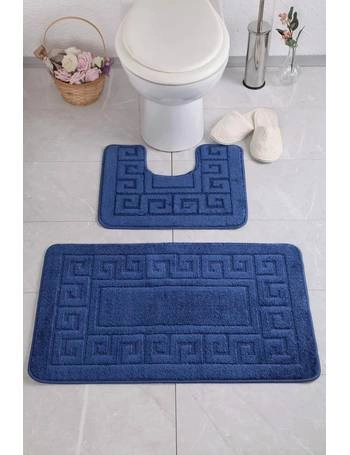 Set 2 Covorase Baie, Ethnic Bleumarin [2]