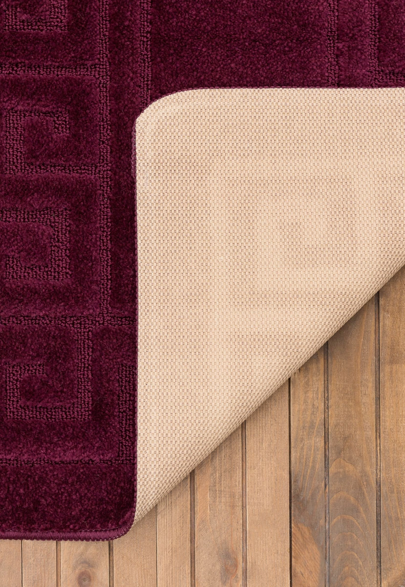 Set 2 Covorase Baie, Ethnic Aubergine, 50x80 cm, 40x50 cm [7]