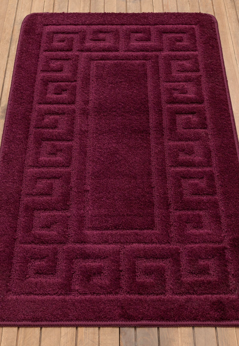 Set 2 Covorase Baie, Ethnic Aubergine, 50x80 cm, 40x50 cm [6]