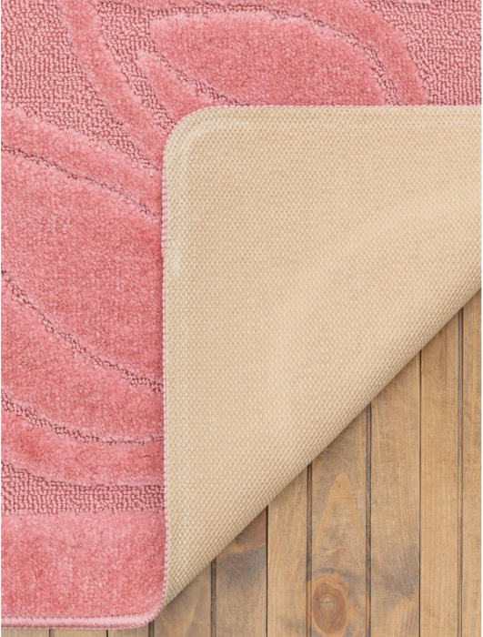Set 2 Covorase Baie Flora Dusty Rose, 60x100 cm, 50x60 cm [5]