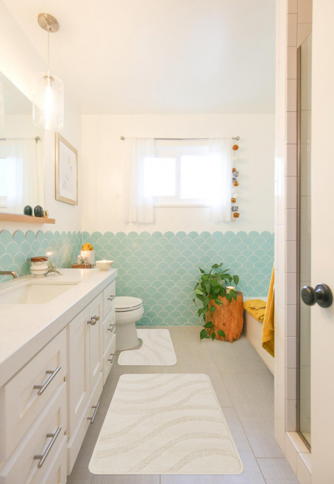 Set 2 covorase baie Symphony Ecru, Diverse Dimensiuni [2]