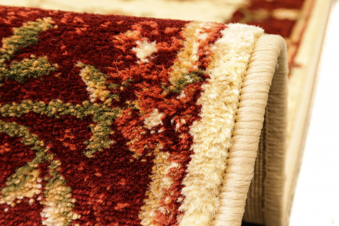 Set 3 Covoare Lotos 551-120, Crem / Rosu: 2 buc. 60x110 cm, 1 buc. 160x230 cm. [8]