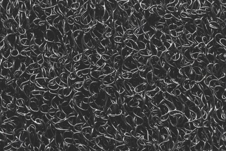 Traversa Antiderapanta, Curly, Negru, Latime 100 cm, Diverse Lungimi [2]