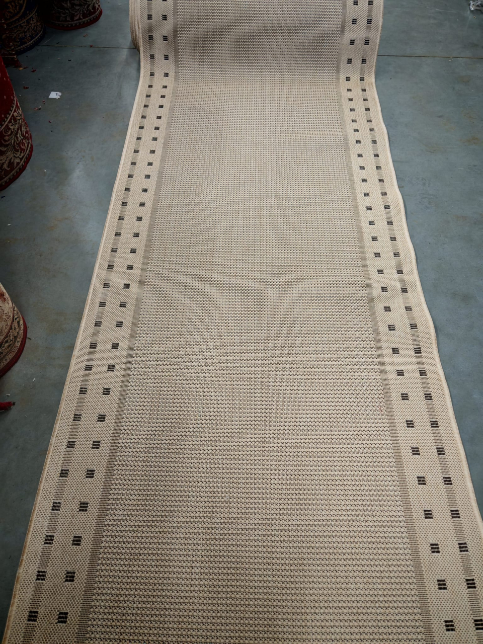 Traversa Antiderapanta Flex, 1963, Bej Gri, Latime 75 cm, Diverse Lungimi [2]