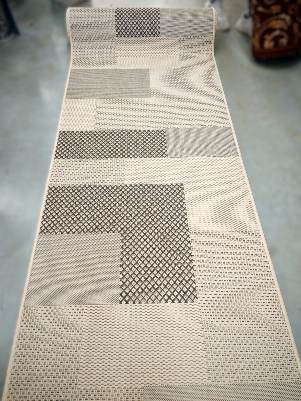 Traversa Antiderapanta Flex, 19645, Bej, Latime 100 cm, Diverse Lungimi [3]