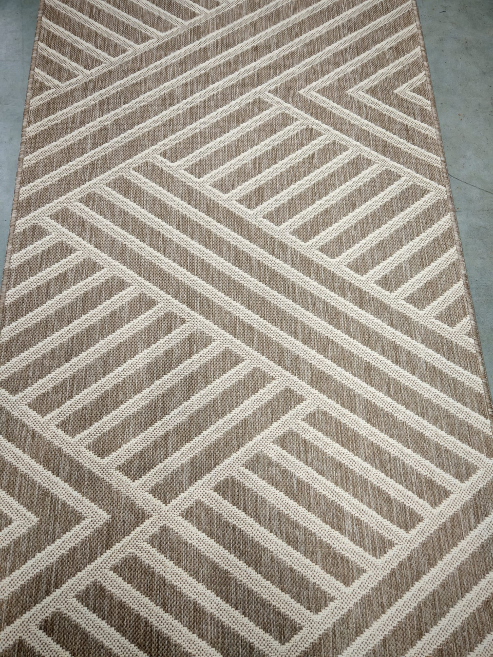 Traversa Antiderapanta Flex, 19652, Maro / Bej, Latime 100 cm, Diverse Lungimi [4]