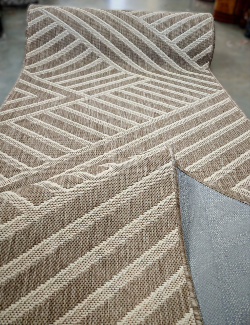 Traversa Antiderapanta Flex, 19652, Maro / Bej, Latime 75 cm, Diverse Lungimi [3]