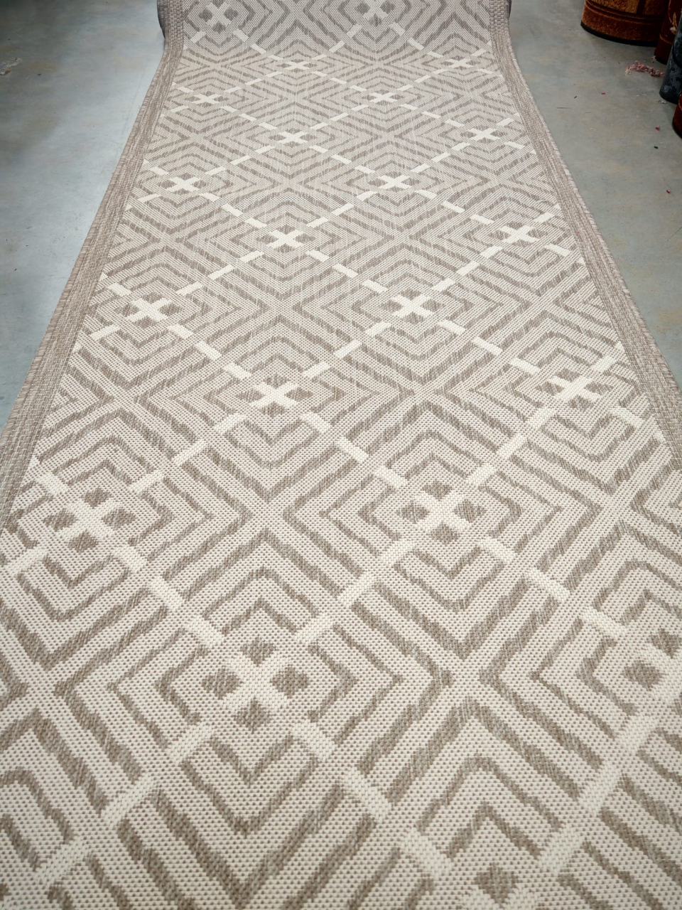 Traversa Antiderapanta Flex, 19655/111, Crem,  Latime 75 cm, Diverse Lungimi [6]