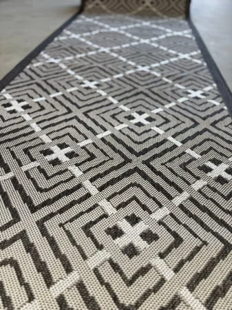 Traversa Antiderapanta Flex, 19655/80, Gri,  Latime 75 cm, Diverse Lungimi [3]