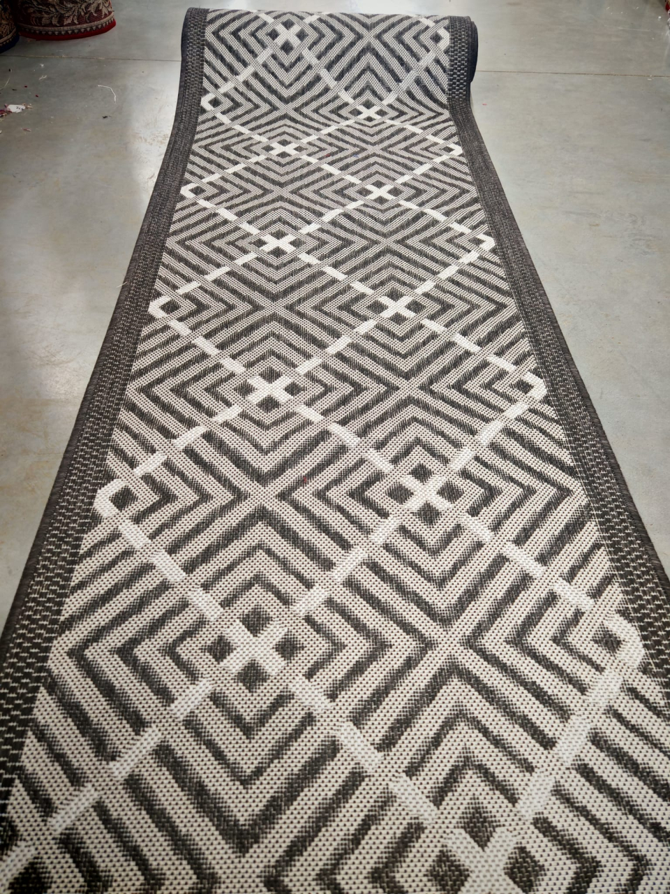 Traversa Antiderapanta Flex, 19655, Gri, Latime 100 cm, Diverse Lungimi [5]