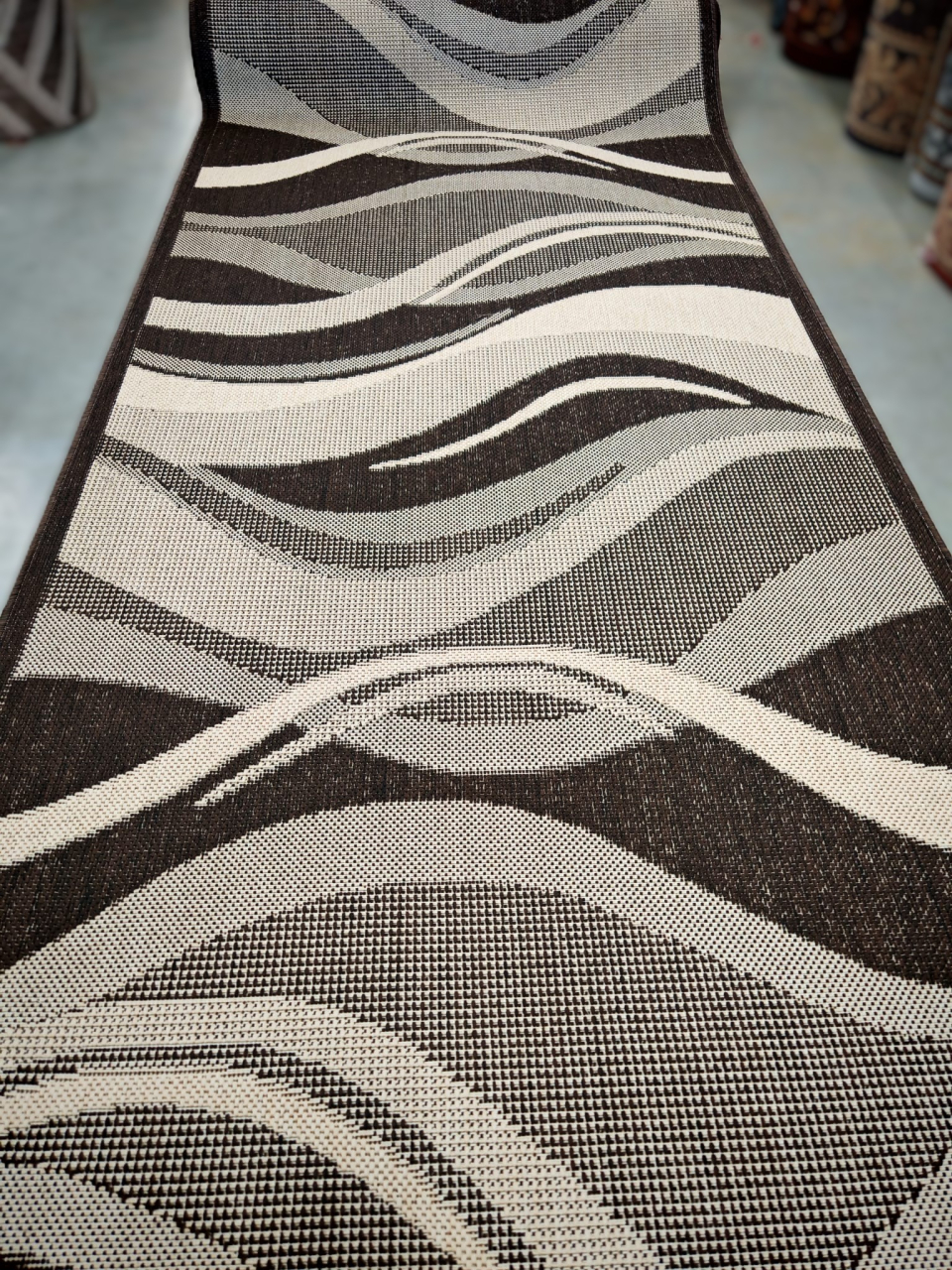 Traversa Antiderapanta Flex, 19657, Maro,  Latime 100 cm, Diverse Lungimi [3]