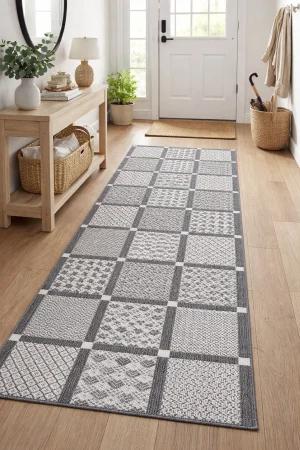 Traversa Antiderapanta Flex, 19690, Gri, Latime 100 cm, Diverse Lungimi [2]